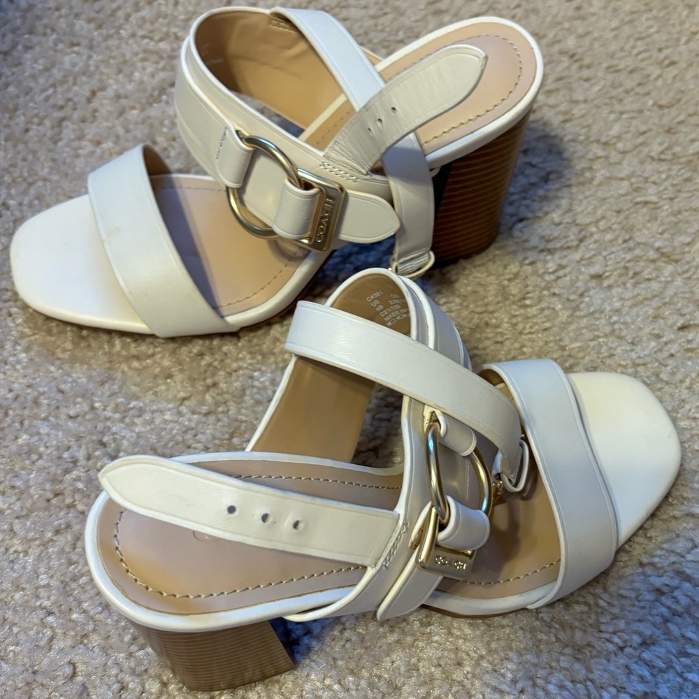 Coach Block Heels